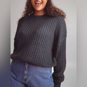 Universal Thread Charcoal Knit Sweater